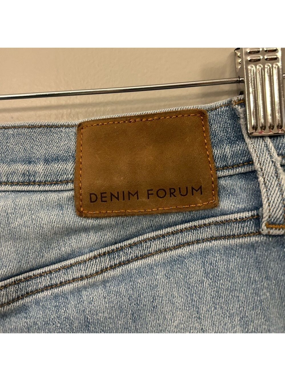 Aritzia Denim Forum The Lola High Rise Sky Blue Jeans Size 29 Skinny - Picture 7 of 10